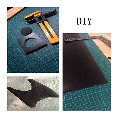 NABOWAN Solid Rubber Strip,Sheets,Rolls 1/4" (.250") Thick x 1" Wide x 60" Long, Thick Neoprene Rubber, Perfect for DIY Rubber Gasket, Weather Stripping, Sealing, Padding