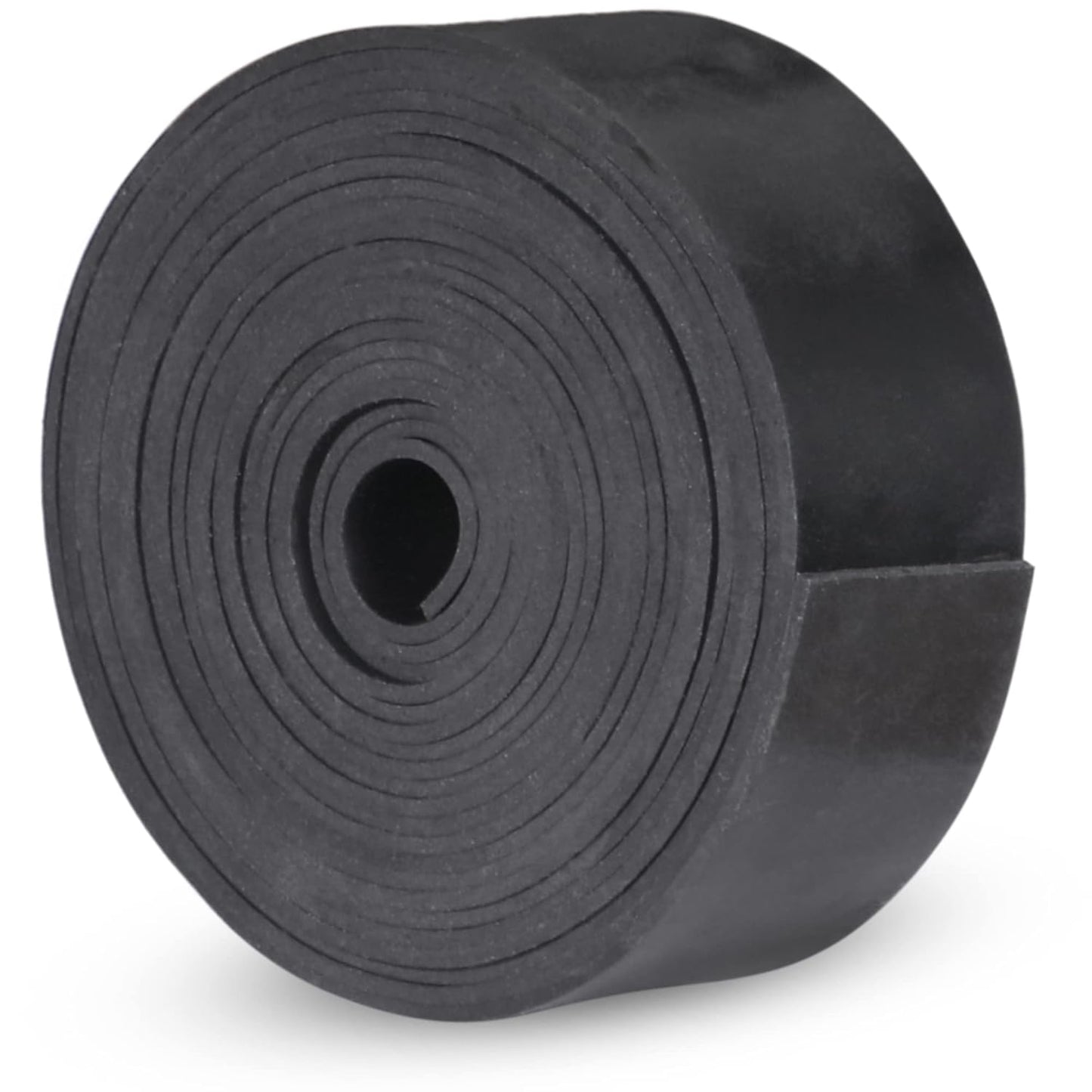 NABOWAN Solid Rubber Sheets,Strips,Rolls 1/16" (.062") Thick x 1" Wide x 120" Long, Thin Neoprene Rubber, Perfect for DIY Gasket Material, Sealing, Liner, Shield, Padding, Mat