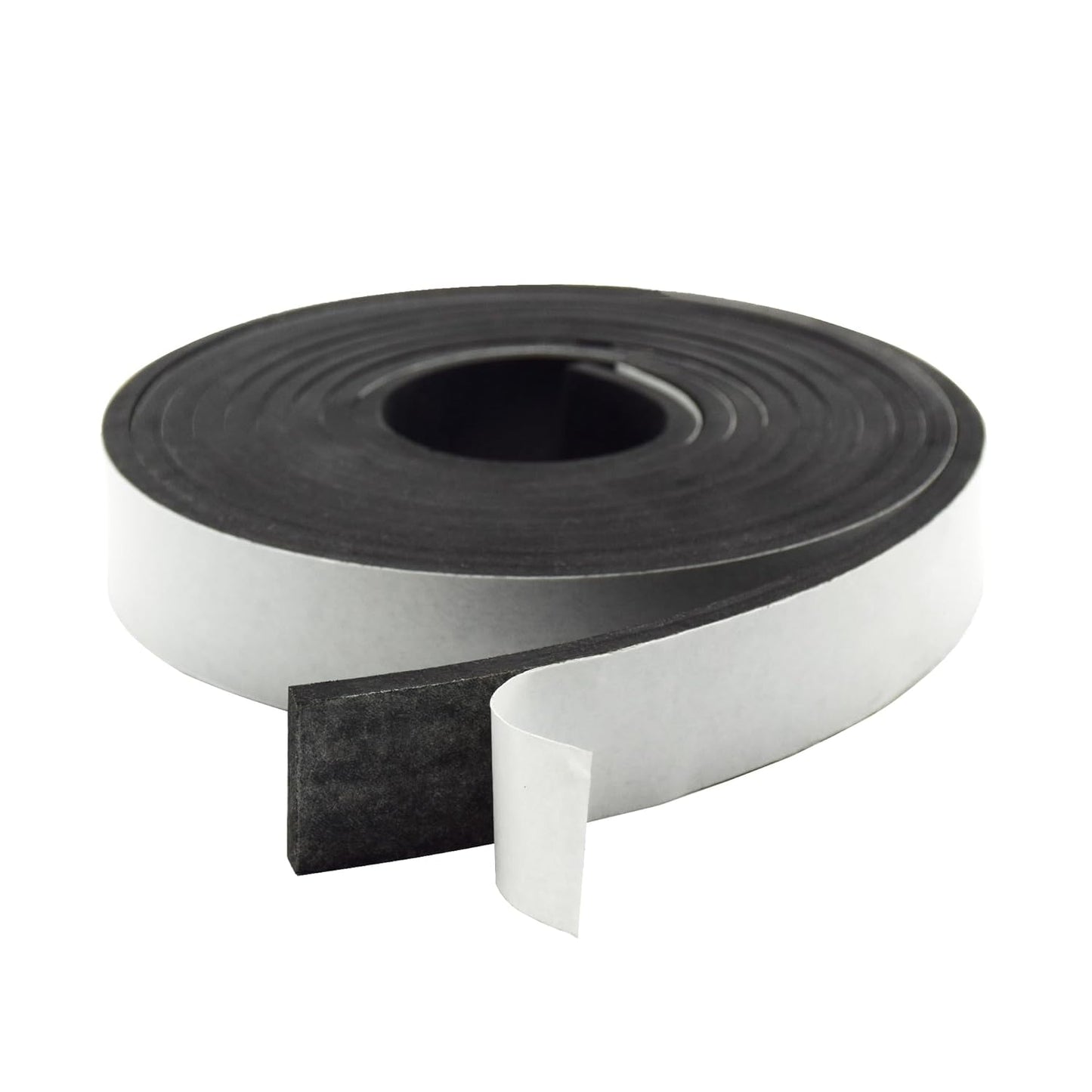 DOBTIM Neoprene Rubber Strips Self Adhesive 3/16 (.187)" Thick X 1" Wide X 10'Long, Solid Rubber Sheets, Rolls & Strips for Gaskets DIY, Supports, Bumpers, Abrasion