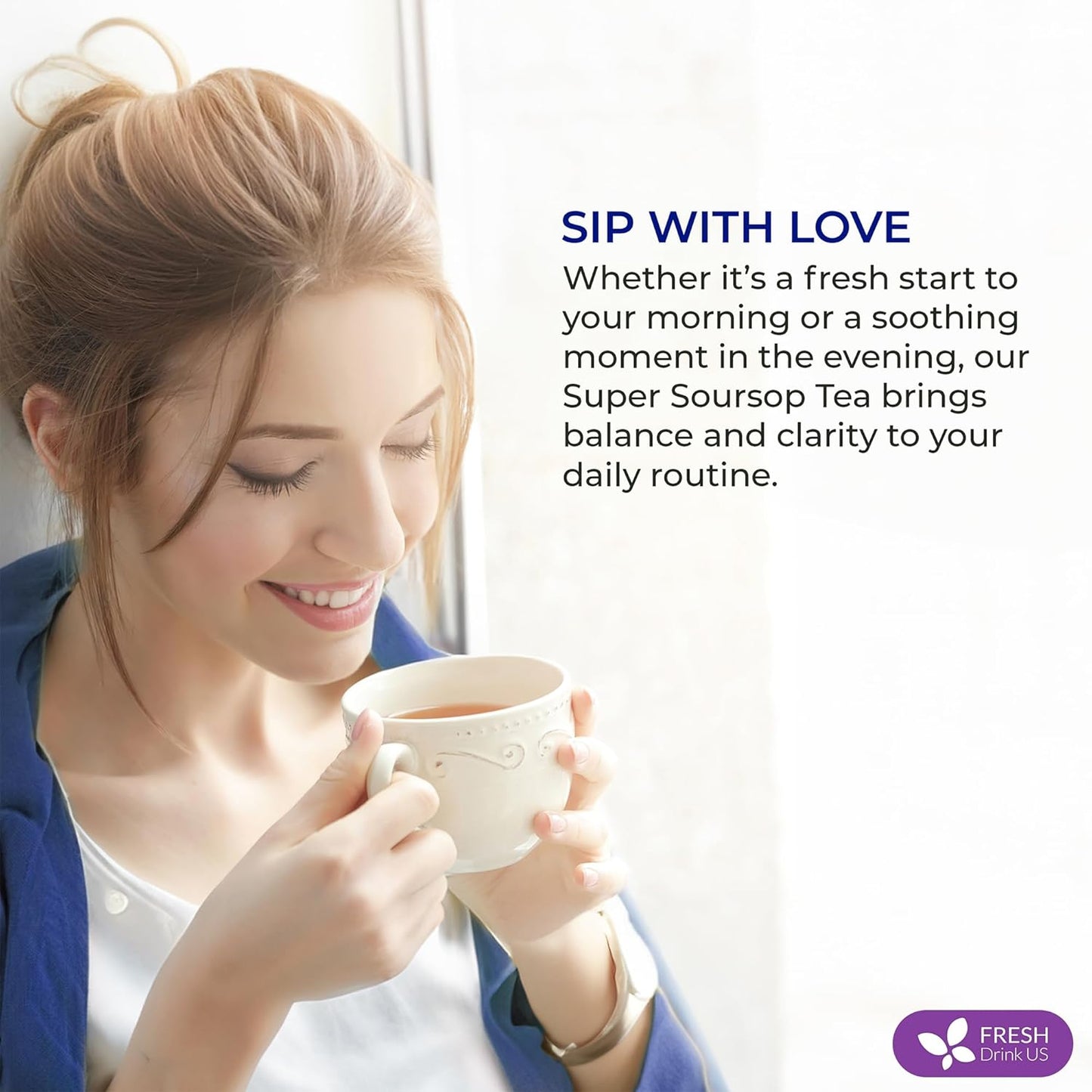 FreshDrinkUS, Premium Liver Herbal Detox Tea – Strong Blend Of Milk Thistle, Hibiscus, Peppermint & Ginger | Fennel, Lemongrass & Orange Peel with Stevia | Vibrant Caffeine-Free Botanical Blend