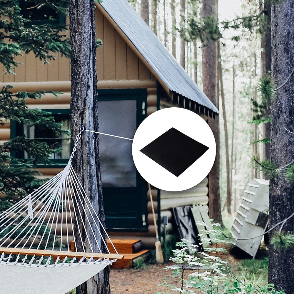 DOBTIM Neoprene Rubber Sheet 1/8 (.125)" Thick X 4" Wide X 48'' Long, Solid Rubber Strips Use for Gaskets DIY Material, Supports, Leveling, Sealing, Bumpers, Protection, Abrasion, Black