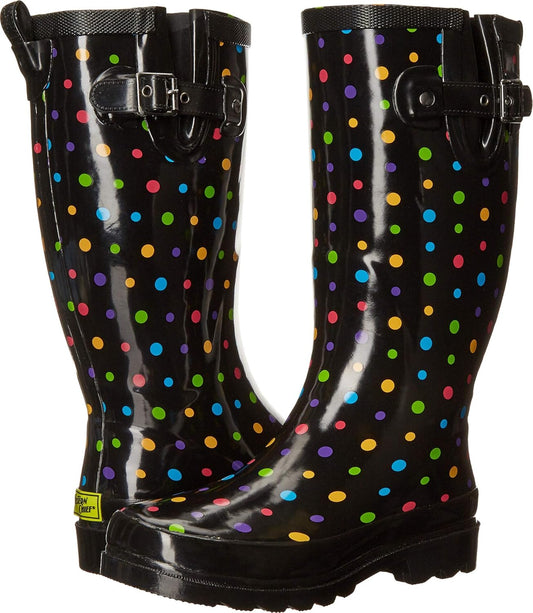 Western Chief Women's Tall Waterproof Rain Boot Outdoor Garden Shoes